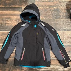 Killtec waterproof snowboard ski coat boy girls 10